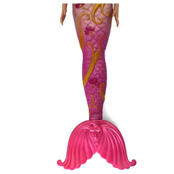 Barbie Mermaid Doll With Blonde Hair & Pink Tail - Picture 3 of 4